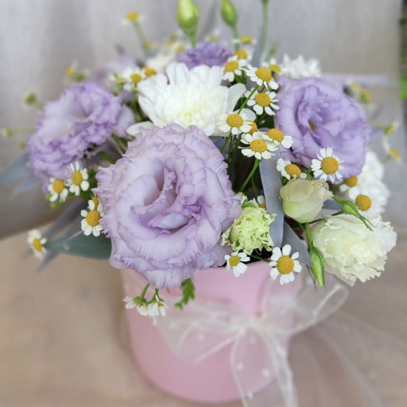 Композиция в коробке «Милота» в Коктебеле