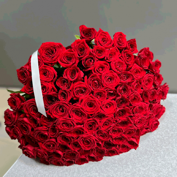 101 красная роза в Коктебеле