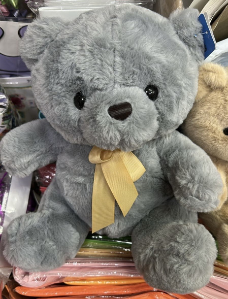 Плюшевый мишка тёмный 30-35 см. в Коктебеле