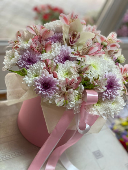 Цветы в коробке &quot;Солнечное утро&quot; в Коктебеле