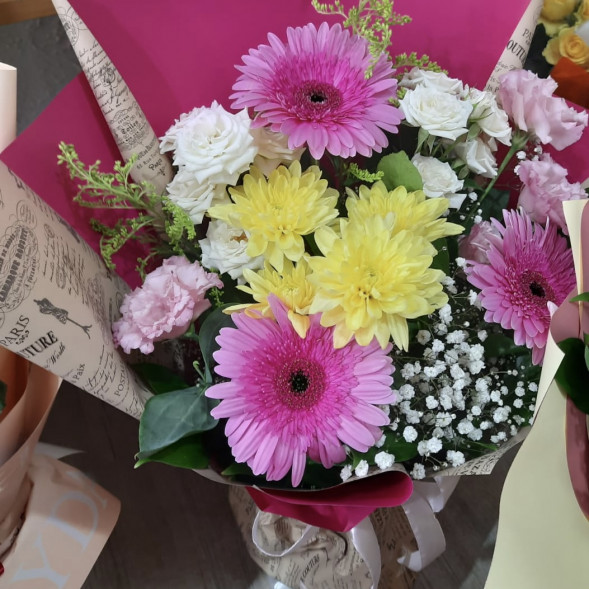 Букет «С заботой» в Коктебеле