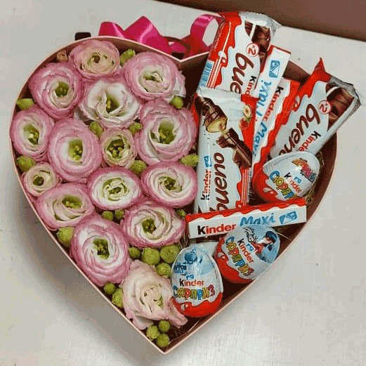 Композиция в коробке &quot;Приятный сюрприз&quot; в Коктебеле