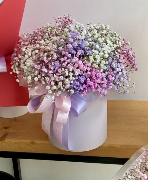 Коробочка с гипсофилой в Коктебеле