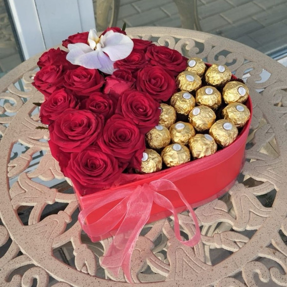 Букет Огненная страсть в Коктебеле